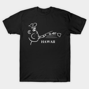 A funny map of Hawaii T-Shirt